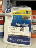 Similac infant formula 40oz