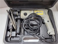 Chicago Electric Hammer Drill w/ Bits, Working