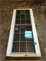 DOUBLE PANE WINDOW 24 x 70 end damage