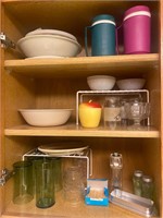 Dishes and vtg. Cups