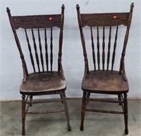 2- Antique Chairs- need repair