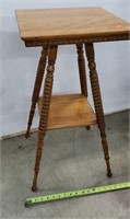 Solid Maple Plant Stand 15sq. x 28"t