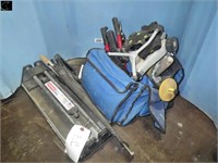 Tile Cutter, Hand Saws, Tool Bag Of Hammer,