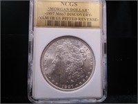 1897 Morgan Silver Dollar Discovery MS67 VAM1B