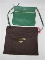 STUNNING GREEN KATE SPADE PURSE W/ DUSTBAG AUTH.