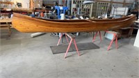 16 foot handcrafted, beautiful canoe