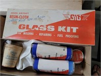 Model aircraft glass kit