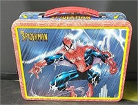 Metal Spiderman Lunchbox no Thermos