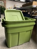 (2) Storage Totes with Lids