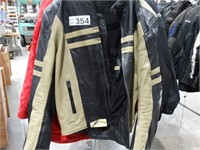 Echtes Leather Motorcycle Jacket Size XL