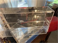 24in wide x 6in Deep 3-Tier Mirrored Display