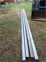 Four pieces of 11 gauge 4x4 square tubing 24 and