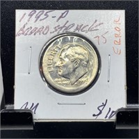 1995 BROAD STRUCK MINT ERROR