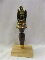 MICHELOB PUB BEER TAP HANDLE ON STAND 9.75"T