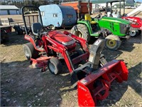 Massey Ferguson GC2300 Tractor, Loader, Blower