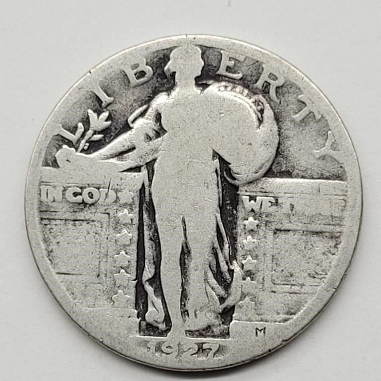 1927 STANDING LIBERTY QUARTER