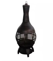 ***Hampton Bay 55.5 in. Outdoor Chimenea