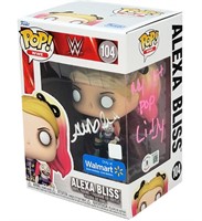 Alexa Bliss Signed Funko Pop #104 Beckett