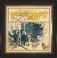"Workingman's Dead” Signed Album Cover