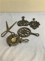 Cast Iron Candle Holder, Wall Decor & Trivets