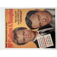 David McCallum Signed McCallum and Vaughn Magazine