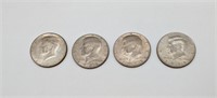 (4) U.S. 50 Cent Pieces