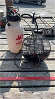 Insect zapper ( untested), sprayer only.