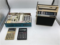 Vintage Elgin Radio/Calculators/Phones