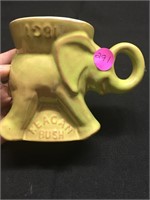 1981 Vintage FRANKOMA Regan Bush Elephant Mug