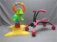 Pair Of Ride-On Fun Kids Toys