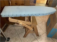 ironing board converts to chair or step stool