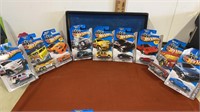 9 Miscellaneous lot of New Hot wheels on card