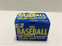 1990 Fleer Update Baseball Card Hobby Box