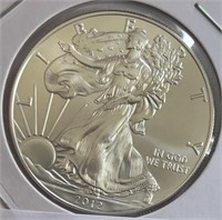 2012 SILVER American Eagle GEM BU