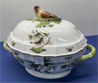 Herend Large Soup Bird Tureen