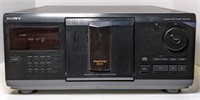 Sony CDP-CX210 Compact Disc Player. Powers On.