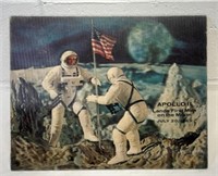 Apollo 11 Moon Landing 3D holographic- WB