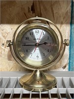 Brass Schooner Clock Seth Thomas- WB