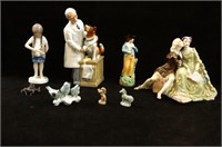 Collection of Porcelain Figurines