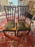 (2) VTG Kitchen Chairs