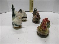 Chicken figurine sets