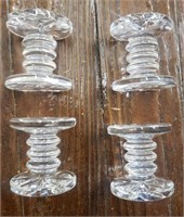 Set of four Waterford knife rests