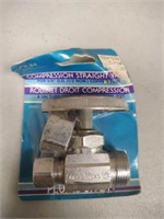 (NEW) PLUMB SHOP, COMPRESSION STRAIGHT VAL FOR