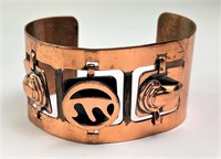 Solid Copper Cuff Bracelet