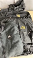 McDonald’s jackets size S and M
