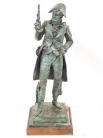 John Rogers (1829-1904) Bronze - " Fighting Bob"
