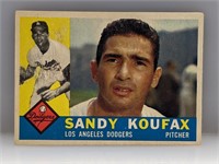 1960 Topps #343 Sandy Koufax HOF Dodgers