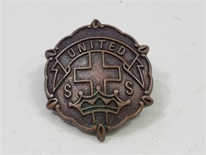 United Church Bronze Pin