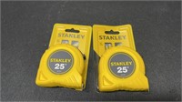 2 New Stanley Measuring Tapes