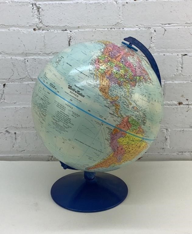USA Made World Globe